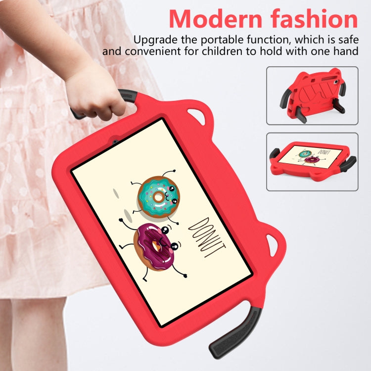For Huawei MediaPad M5 Lite 8.0 Ice Baby EVA Shockproof Hard PC Tablet Case(Red+Black) - Huawei by PMC TechLife | Online Shopping South Africa | PMC TechLife | Buy Now Pay Later Mobicred