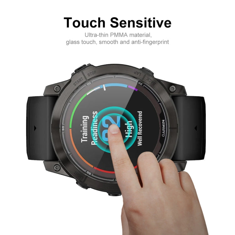 For Garmin Fenix 7S Pro ENKAY 3D Full Coverage Soft PC Edge PMMA HD Screen Protector Film - free shipping - PMC TechLife - Order now!
