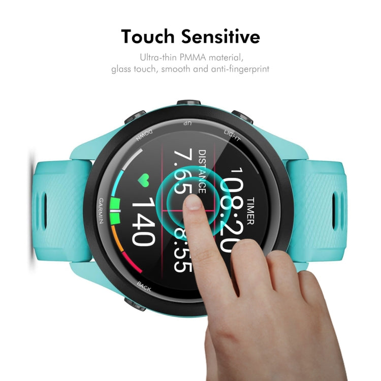 For Garmin Forerunner 245 / 245 Music ENKAY 3D Full Coverage Soft PC Edge PMMA HD Screen Protector Film - free shipping - PMC TechLife - Order now!