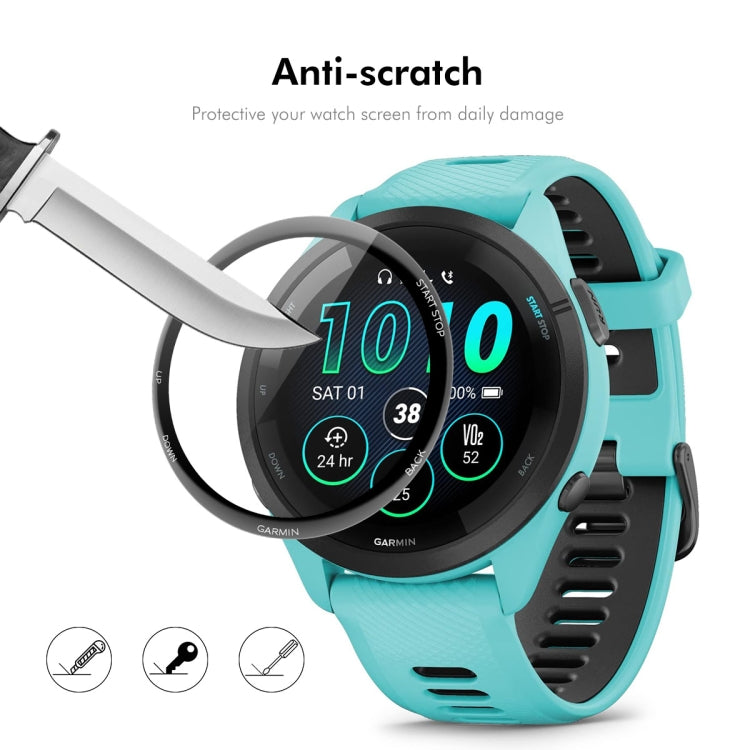 For Garmin Forerunner 245 / 245 Music ENKAY 3D Full Coverage Soft PC Edge PMMA HD Screen Protector Film - free shipping - PMC TechLife - Order now!