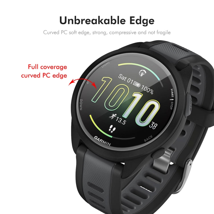 For Garmin Forerunner 165 / 165 Music ENKAY 3D Full Coverage Soft PC Edge PMMA HD Screen Protector Film - free shipping - PMC TechLife - Order now!