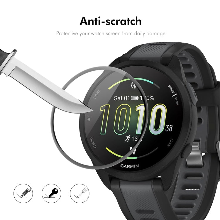 For Garmin Forerunner 165 / 165 Music 5pcs ENKAY 3D Full Coverage Soft PC Edge PMMA HD Screen Protector Film - free shipping - PMC TechLife - Order now!