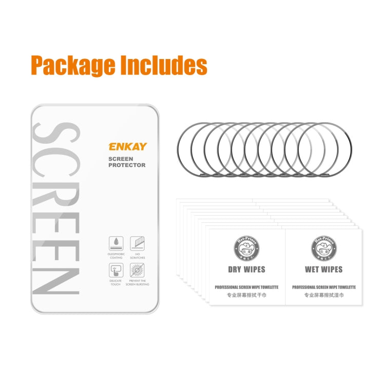 For Garmin Epix Pro Gen 2 42mm 10pcs ENKAY 3D Full Coverage Soft PC Edge PMMA HD Screen Protector Film - free shipping - PMC TechLife - Order now!