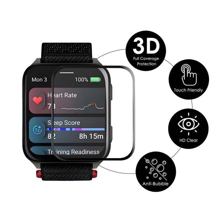 For Garmin Venu X1 10pcs ENKAY 3D Full Coverage Soft PC Edge PMMA HD Screen Protector Film - free shipping - PMC TechLife - Order now!