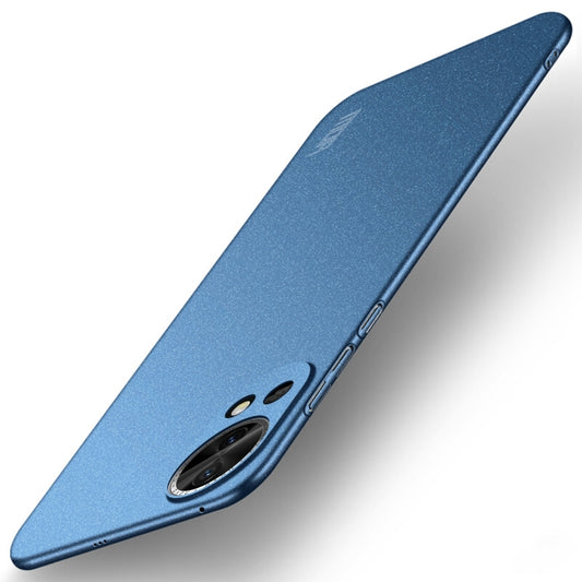 For Huawei Nova 12 Pro/Nova 12 Ultra MOFI Fandun Series Frosted PC Ultra-thin All-inclusive Phone Case(Blue) - Huawei Cases by MOFI | Online Shopping South Africa | PMC Jewellery