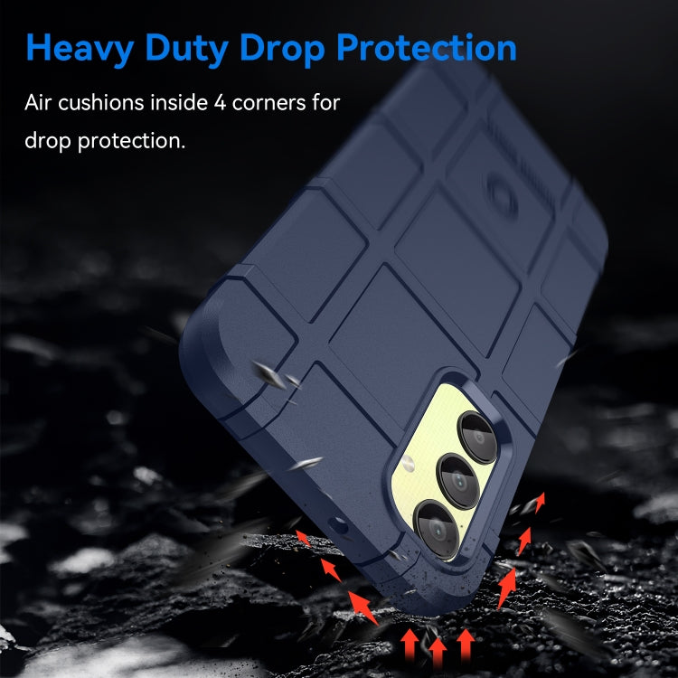 For Samsung Galaxy A35 Full Coverage Shockproof TPU Phone Case(Blue) - Galaxy Phone Cases by PMC TechLife | Online Shopping South Africa | PMC TechLife