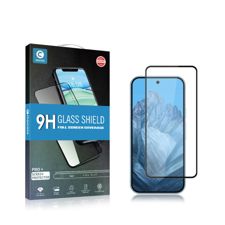 For Google Pixel 9 Pro mocolo 2.5D Full Glue Full Cover Tempered Glass Film - Google Tempered Glass by mocolo | Online Shopping South Africa | PMC Jewellery | Buy Now Pay Later Mobicred