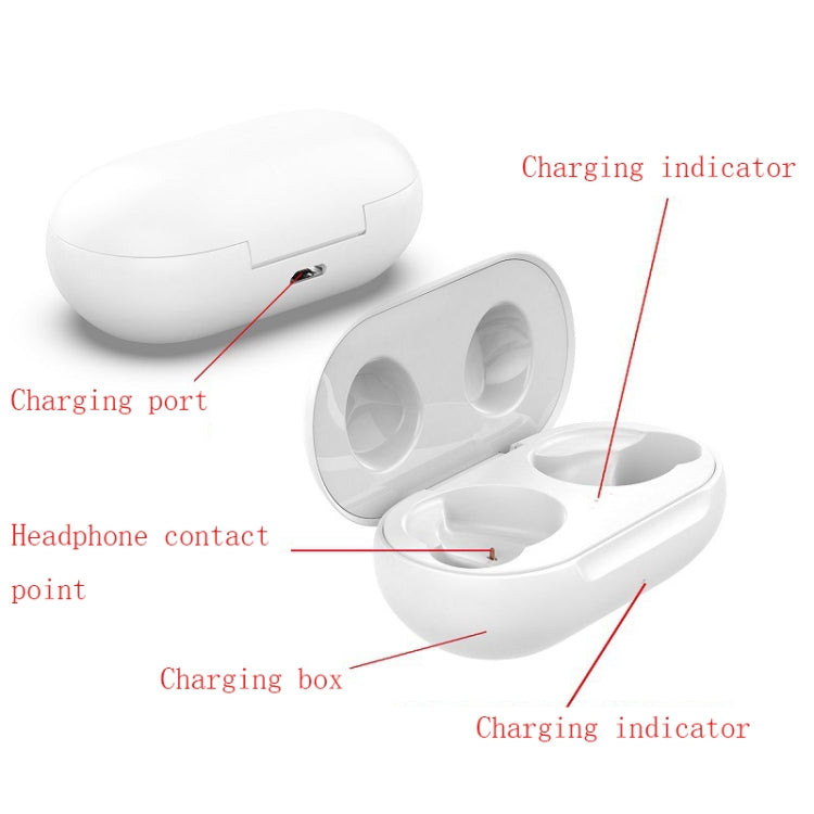 For Samsung Galaxy Galaxy Buds SM-R170 Wireless Earphone Charging Box(White) - free shipping - PMC Jewellery - Order now!