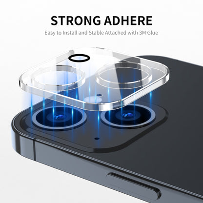 For iPhone 15 / 15 Plus 2pcs ENKAY Hat-Prince 9H Rear Camera Lens Tempered Glass Film - iPhone 15 Plus Tempered Glass by ENKAY | Online Shopping South Africa | PMC Jewellery | Buy Now Pay Later Mobicred