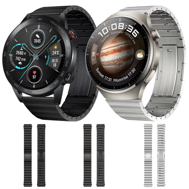 For Huawei Watch GT 2e Titanium Alloy Quick Release Watch Band(Gray) - Watch Bands by PMC TechLife | Online Shopping South Africa | PMC TechLife