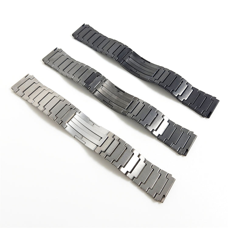 For Samsung Gear S3 Frontier One Bead Titanium Alloy Watch Band(Gray) - Watch Bands by PMC TechLife | Online Shopping South Africa | PMC TechLife