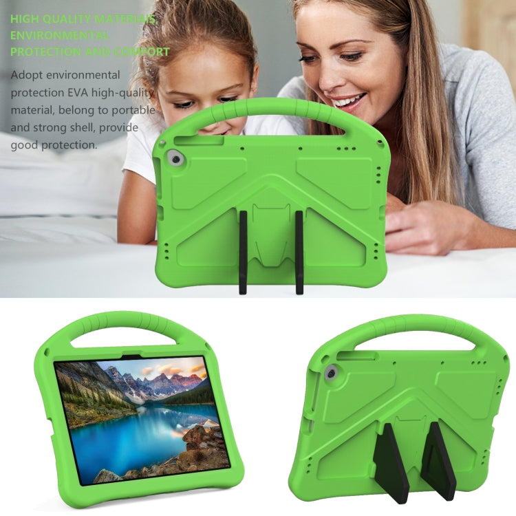 For Amazon Fire Max 11 2023 EVA Shockproof Tablet Case with Holder(Green) - Amazon by PMC TechLife | Online Shopping South Africa | PMC TechLife | Buy Now Pay Later Mobicred