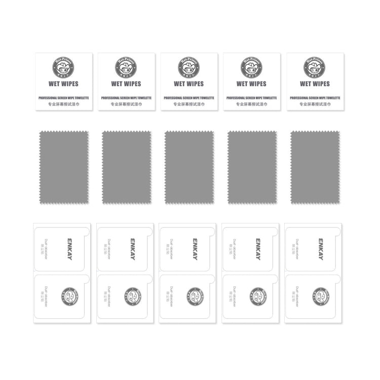 For iPhone 16 5pcs ENKAY Hat-Prince 28�� Anti-peeping Tempered Glass Protector Full Screen Film - free shipping - PMC TechLife - Order now!