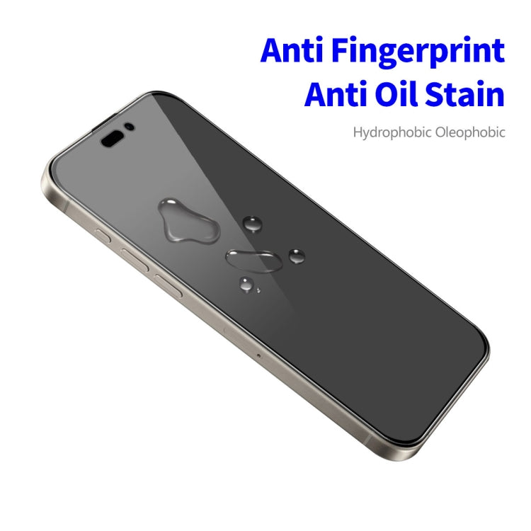 For iPhone 16 Pro Max 5pcs ENKAY Hat-Prince 28�� Anti-peeping Tempered Glass Protector Full Screen Film - iPhone 16 Pro Max Tempered Glass by ENKAY | Online Shopping South Africa | PMC TechLife | Buy Now Pay Later Mobicred