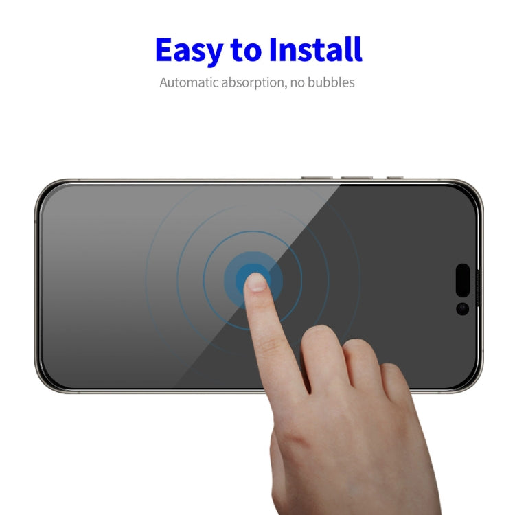 For iPhone 16 Pro Max 5pcs ENKAY Hat-Prince 28�� Anti-peeping Tempered Glass Protector Full Screen Film - iPhone 16 Pro Max Tempered Glass by ENKAY | Online Shopping South Africa | PMC TechLife | Buy Now Pay Later Mobicred