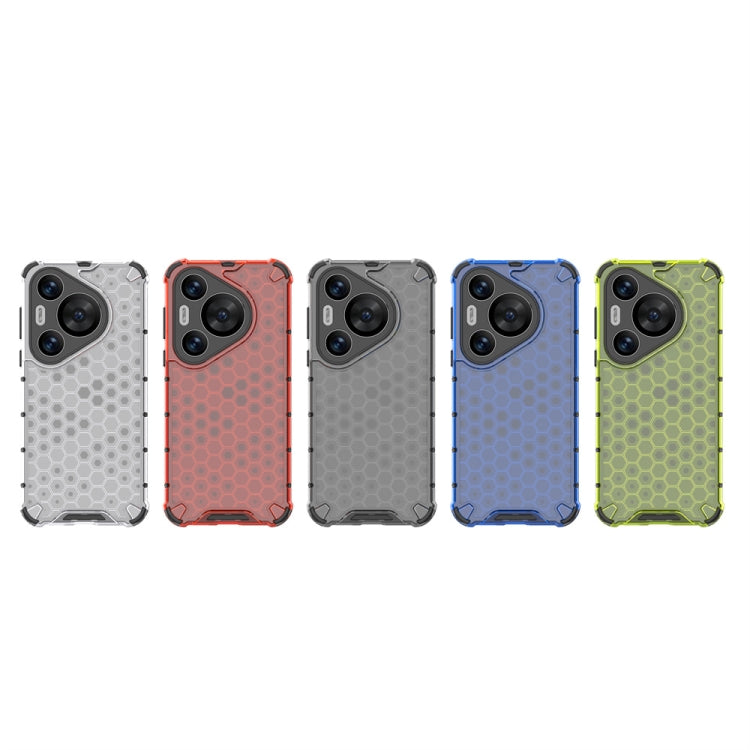 For Huawei Pura 70 Pro+ Shockproof Honeycomb Phone Case(Black) - Huawei Cases by PMC Jewellery | Online Shopping South Africa | PMC Jewellery | Buy Now Pay Later Mobicred