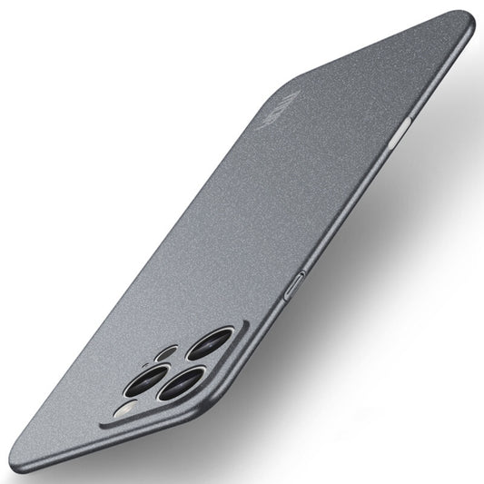 For iPhone 16 Pro Max MOFI Fandun Series Frosted PC Ultra-thin All-inclusive Phone Case(Gray) - iPhone 16 Pro Max Cases by MOFI | Online Shopping South Africa | PMC Jewellery | Buy Now Pay Later Mobicred