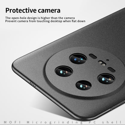 For Xiaomi 14 Ultra MOFI Fandun Series Frosted PC Ultra-thin All-inclusive Phone Case(Black) - 14 Ultra Cases by MOFI | Online Shopping South Africa | PMC Jewellery