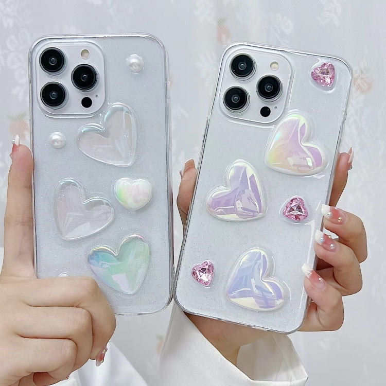 For iPhone 11 Pro Max Love Epoxy TPU Phone Case(Transparent) - free shipping - PMC TechLife - Order now!