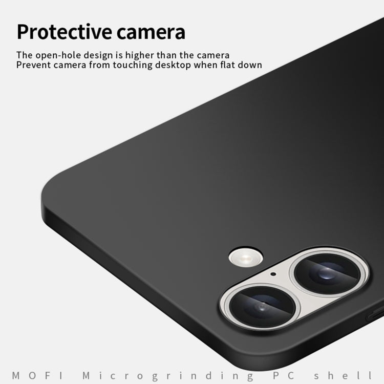 For iPhone 16 Plus MOFI Frosted PC Ultra-thin Hard Phone Case(Red) - free shipping - PMC TechLife - Order now!