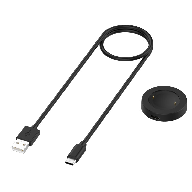 For Honor Watch 4 Split Mmagnetic Suction Watch Charging Cable, Length: 1m(Black) - Charger by PMC TechLife | Online Shopping South Africa | PMC TechLife | Buy Now Pay Later Mobicred