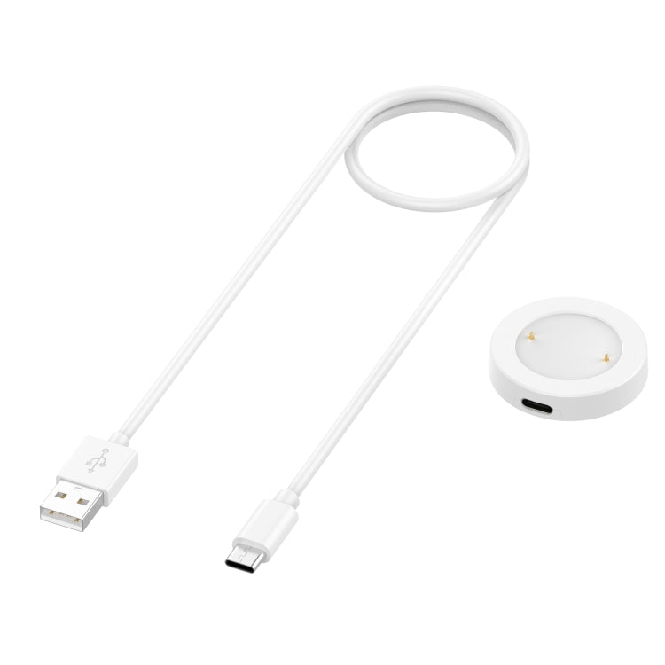 For Honor Watch GS3 TMA-L19 Split Mmagnetic Suction Watch Charging Cable, Length: 1m(White) - Charger by PMC TechLife | Online Shopping South Africa | PMC TechLife | Buy Now Pay Later Mobicred