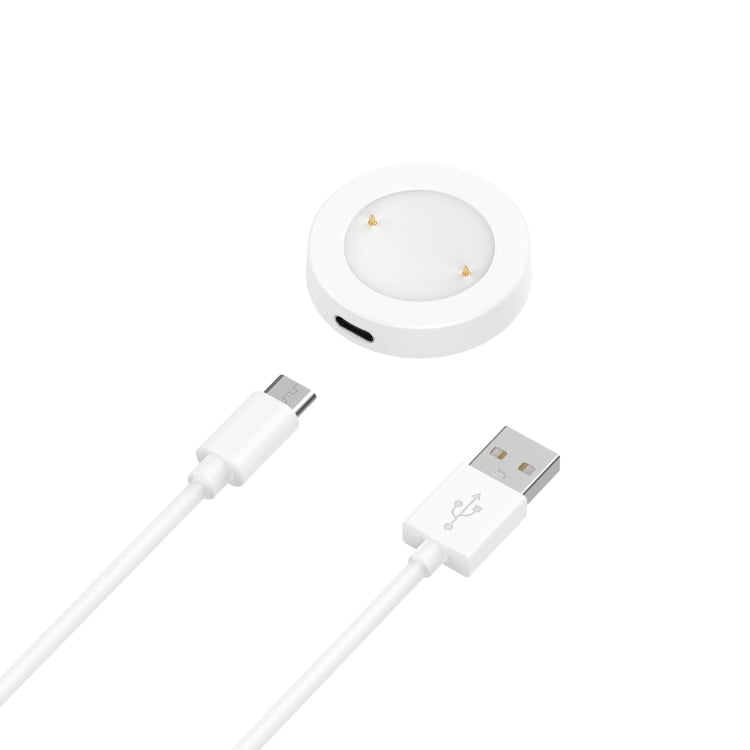 For Honor Watch GS3 TMA-L19 Split Mmagnetic Suction Watch Charging Cable, Length: 1m(White) - Charger by PMC TechLife | Online Shopping South Africa | PMC TechLife | Buy Now Pay Later Mobicred