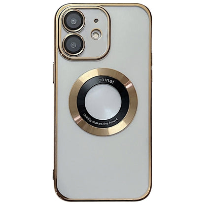 For iPhone 11 Magsafe Electroplating TPU Phone Case(Gold) - iPhone 11 Cases by PMC Jewellery | Online Shopping South Africa | PMC Jewellery