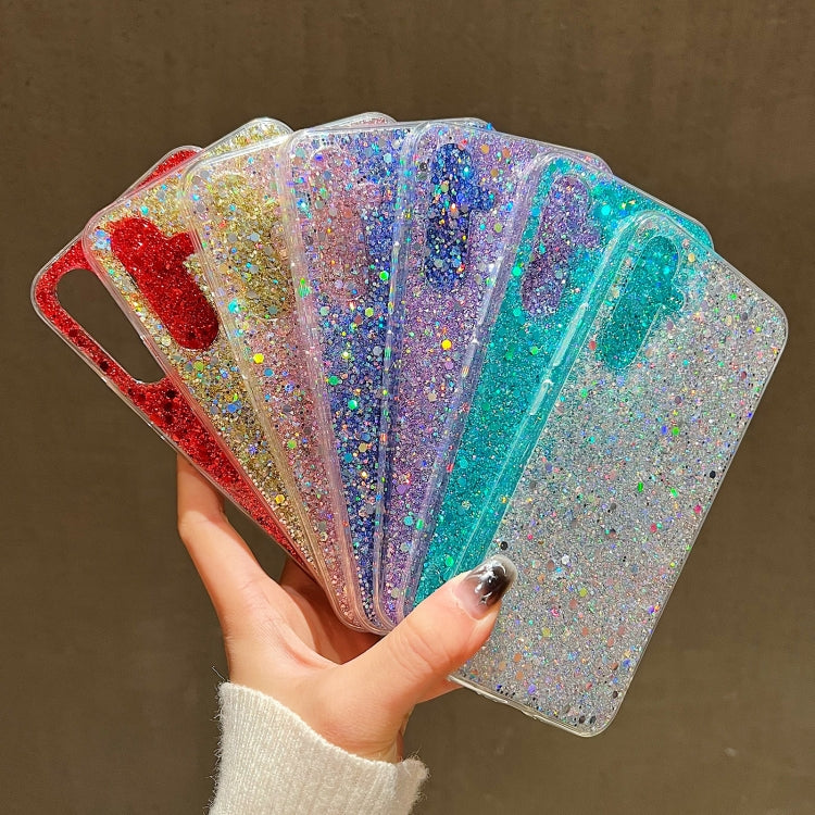 For Samsung Galaxy S24+ 5G Glitter Sequins Epoxy TPU Phone Case(Green) - free shipping - PMC TechLife - Order now!