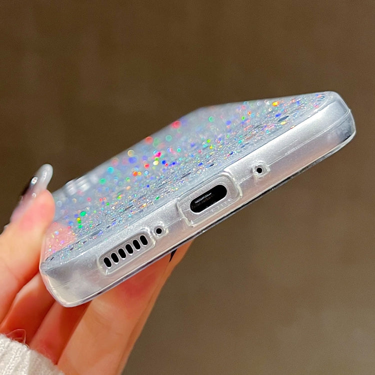 For Samsung Galaxy S24 5G Glitter Sequins Epoxy TPU Phone Case(Gold) - Galaxy S24 5G Cases by PMC TechLife | Online Shopping South Africa | PMC TechLife