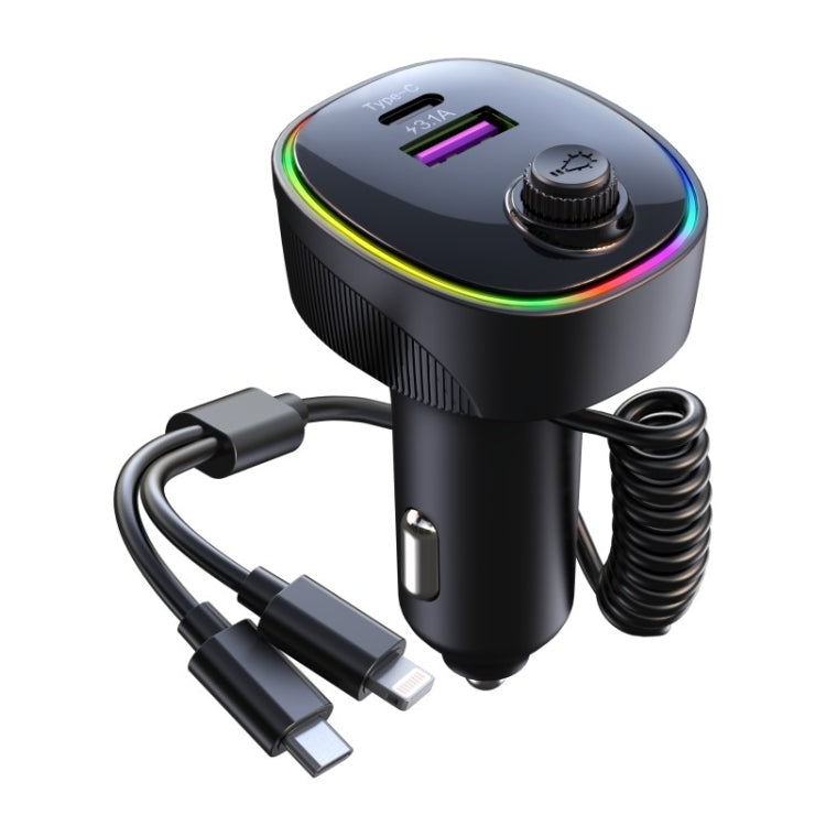 K11 Portable USB + Type-C PD Car Charger Phone Tablet Fast Charging Adapter - Car Charger by PMC TechLife | Online Shopping South Africa | PMC TechLife | Buy Now Pay Later Mobicred