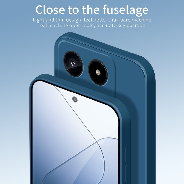 For Xiaomi 14 PINWUYO Sense Series Liquid Silicone TPU Phone Case(Black) - free shipping - PMC Jewellery - Order now!