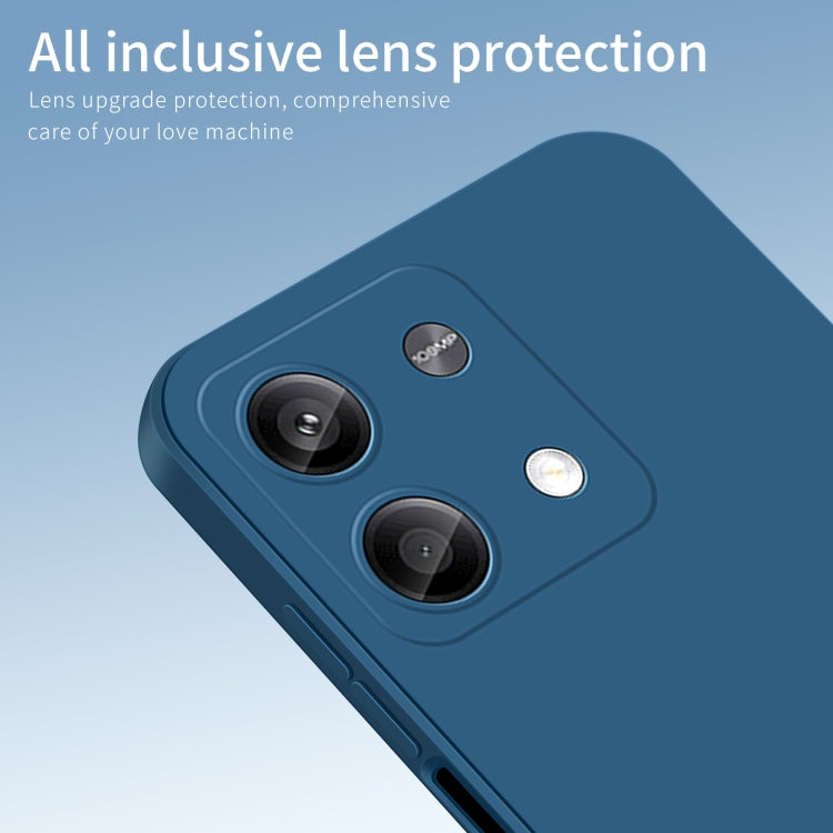 For Xiaomi Redmi Note 13 5G PINWUYO Sense Series Liquid Silicone TPU Phone Case(Black) - Xiaomi Cases by PINWUYO | Online Shopping South Africa | PMC TechLife | Buy Now Pay Later Mobicred