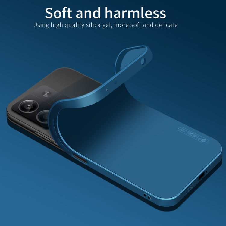 For Xiaomi Redmi Note 13 5G PINWUYO Sense Series Liquid Silicone TPU Phone Case(Black) - Xiaomi Cases by PINWUYO | Online Shopping South Africa | PMC TechLife | Buy Now Pay Later Mobicred