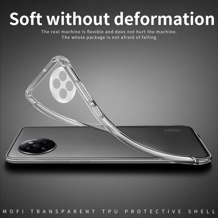 For Xiaomi Civi 4 Pro MOFI Ming Series Ultra-thin TPU Phone Case(Transparent) - Xiaomi Cases by MOFI | Online Shopping South Africa | PMC Jewellery