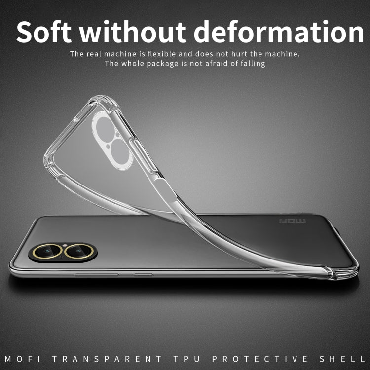 For Realme C67 4G MOFI Ming Series Ultra-thin TPU Phone Case(Transparent) - C67 Cases by MOFI | Online Shopping South Africa | PMC TechLife