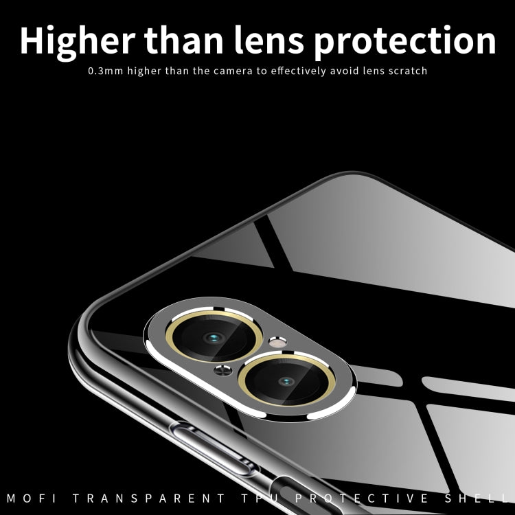 For Realme C67 4G MOFI Ming Series Ultra-thin TPU Phone Case(Transparent) - C67 Cases by MOFI | Online Shopping South Africa | PMC TechLife