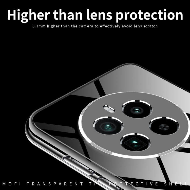 For Realme 12 Pro/ 12 Pro+ MOFI Ming Series Ultra-thin TPU Phone Case(Transparent) - Realme Cases by MOFI | Online Shopping South Africa | PMC TechLife
