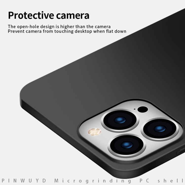For iPhone 15 Pro Max PINWUYO Micro-Frosted PC Ultra-thin Hard Phone Case with Magsafe Magnetic Ring(Blue) - iPhone 15 Pro Max Cases by PINWUYO | Online Shopping South Africa | PMC TechLife | Buy Now Pay Later Mobicred
