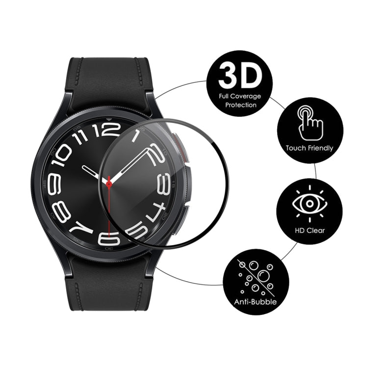 For Samsung Galaxy Watch6 Classic 43mm 2pcs ENKAY 3D Full Coverage Soft PC Edge PMMA HD Screen Film - free shipping - PMC TechLife - Order now!
