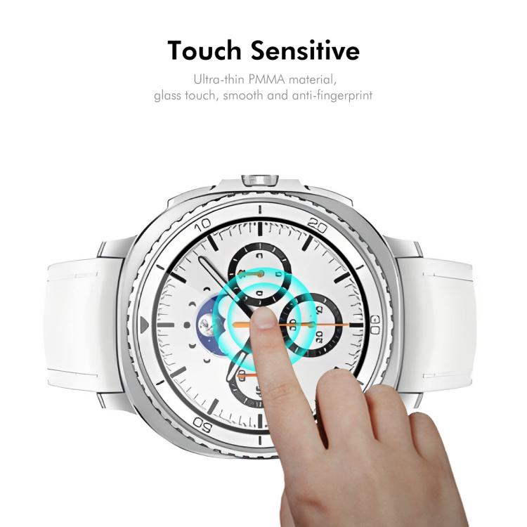 For Samsung Galaxy Watch8 Classic 46mm 5pcs ENKAY 3D Full Coverage Soft PC Edge PMMA HD Screen Film - free shipping - PMC TechLife - Order now!