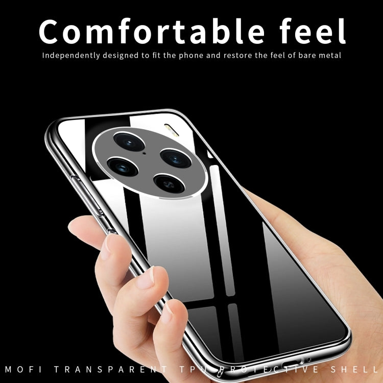For vivo X100 Pro MOFI Ming Series Ultra-thin TPU Phone Case(Transparent) - X100 Pro Cases by imak | Online Shopping South Africa | PMC TechLife