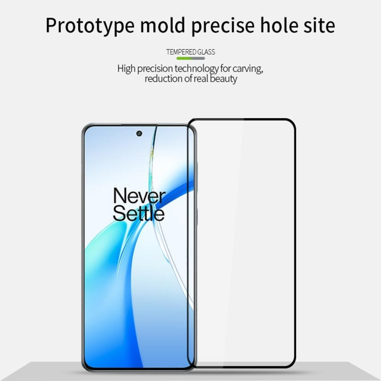 For OnePlus Nord CE4 MOFI 9H 2.5D Full Screen Tempered Glass Film(Black) - OnePlus Tempered Glass by MOFI | Online Shopping South Africa | PMC TechLife