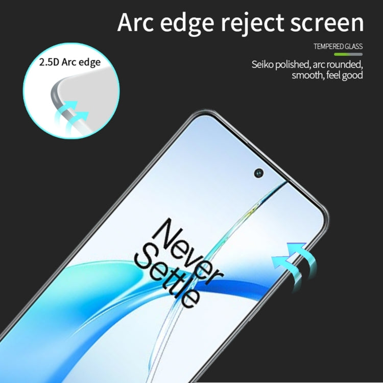 For OnePlus Nord CE4 MOFI 9H 2.5D Full Screen Tempered Glass Film(Black) - OnePlus Tempered Glass by MOFI | Online Shopping South Africa | PMC TechLife