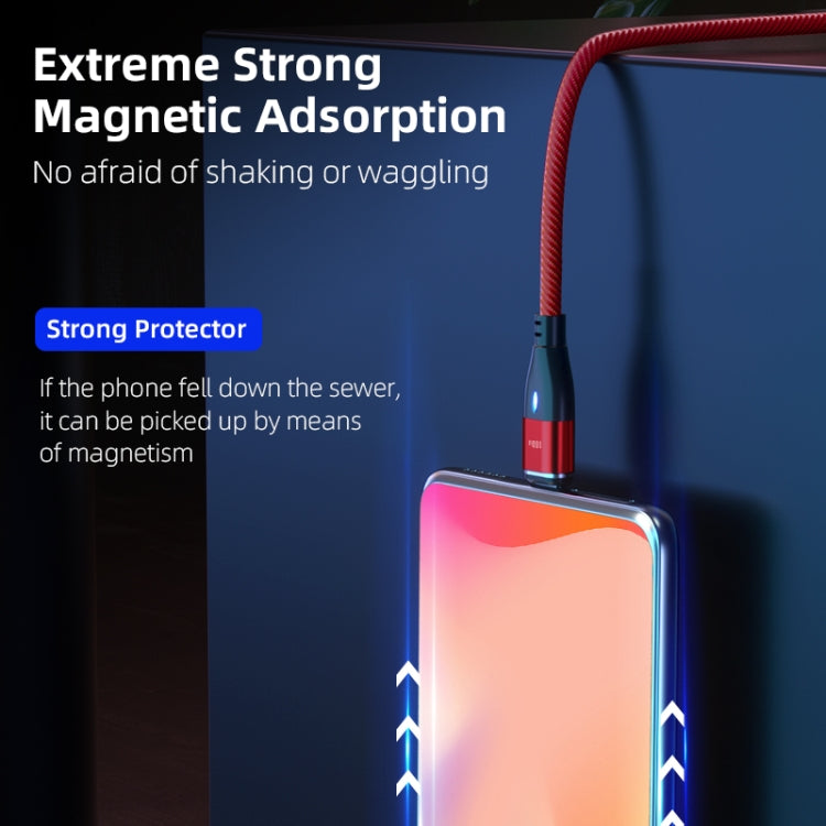 ENKAY 6-in-1 PD100W USB-A / Type-C to Type-C / 8 Pin / Micro USB Magnetic Fast Charging Cable, Cable Length:1m(Red) - free shipping - PMC Jewellery - Order now!
