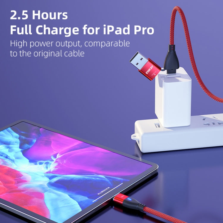 ENKAY 6-in-1 PD100W USB-A / Type-C to Type-C / 8 Pin / Micro USB Magnetic Fast Charging Cable, Cable Length:2m(Black) - free shipping - PMC Jewellery - Order now!