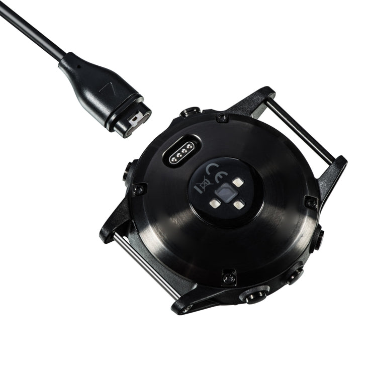 For Garmin Fenix 7X Type-C Port Watch Charger With Data Transmission(Black) - Charger by PMC TechLife | Online Shopping South Africa | PMC TechLife | Buy Now Pay Later Mobicred