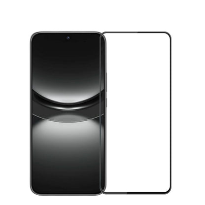 For Huawei Nova 12 MOFI 9H 3D Explosion-proof Curved Screen Tempered Glass Film(Black) - Huawei Tempered Glass by MOFI | Online Shopping South Africa | PMC Jewellery