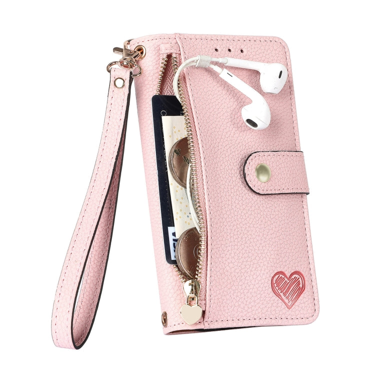 For DOOGEE X98 Pro / X98 Love Zipper Lanyard Leather Phone Case(Black) - Doogee Cases by PMC TechLife | Online Shopping South Africa | PMC TechLife | Buy Now Pay Later Mobicred