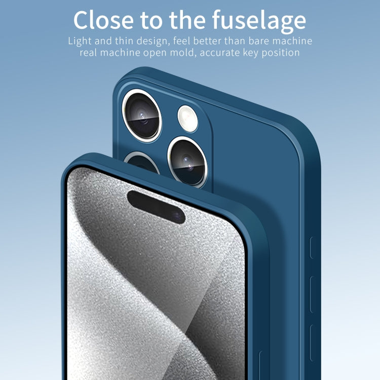 For iPhone 16 Pro Max PINWUYO Sense Series Liquid Silicone TPU Phone Case(Green) - free shipping - PMC Jewellery - Order now!